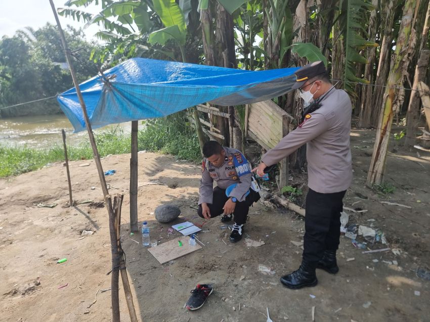 Polsek Sungga Gerebek 2 Lokasi Rawan Narkoba