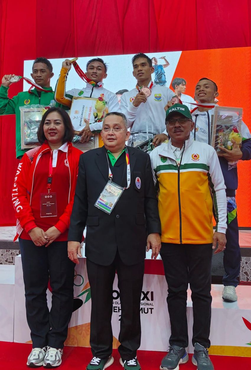 Kaltim, Sumbar, DKI Jateng dan Jabar Raih Emas Gulat