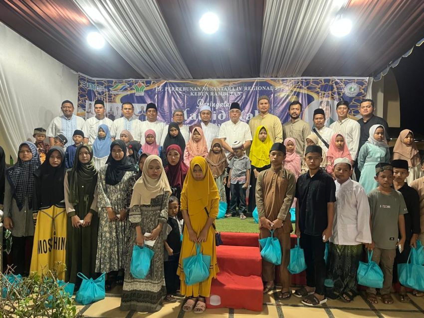 PTPN IV Regional 1 Rambutan Peringkati Maulid Nabi Muhammad SAW