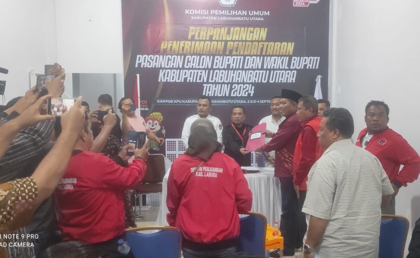 Tidak Memenuhi Syarat, KPU Labura Kembalikan Dokumen Pendaftaran Bacalon PDIP