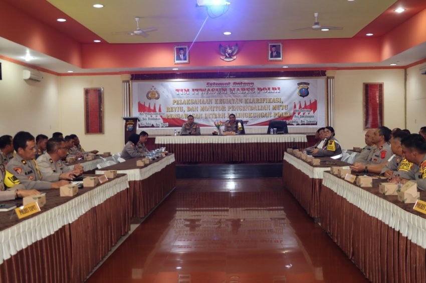 Kapolres Pematangsiantar Sambut Kunker Tim Supervisi Itwasum Mabes Polri