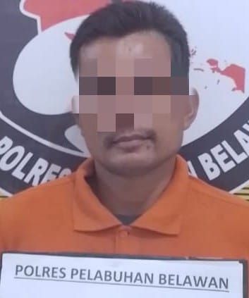 Polres Belawan Ringkus Pengedar Sabu di Desa Pematang Johar