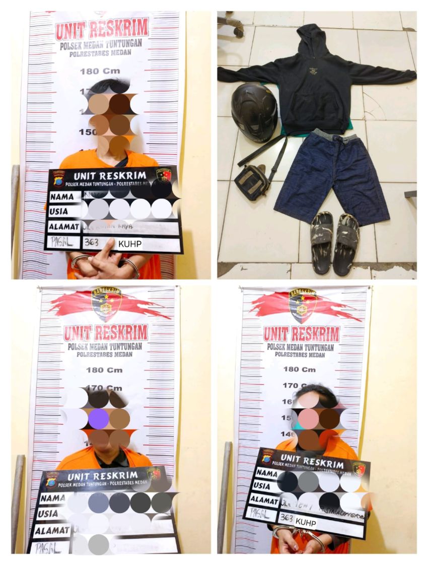 Polsek Medan Tuntungan Ungkap Kasus Pencurian Sepeda Motor