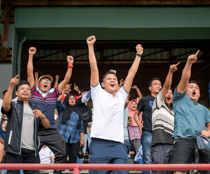 Disaksikan Adlin Tambunan, PS Korpri Sergai Kalahkan Paluta 5-0