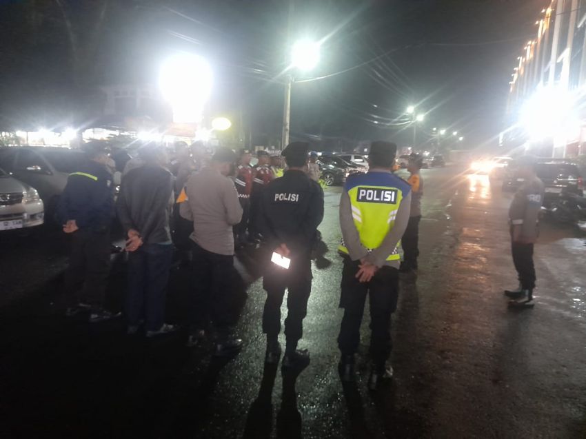 Polres Simalungun Gelar Patroli Skala Besar Antisipasi Geng Motor dan Balap Liar