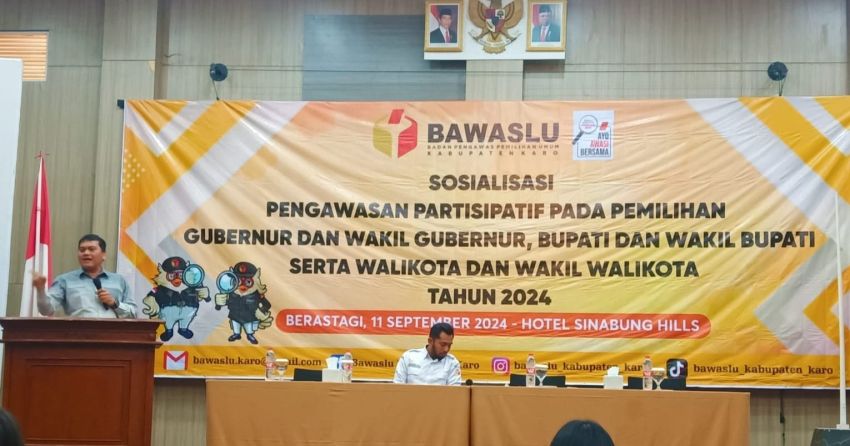 Jelang Pilkada, Bawaslu Karo Sosialisasikan Pengawasan Partisipatif