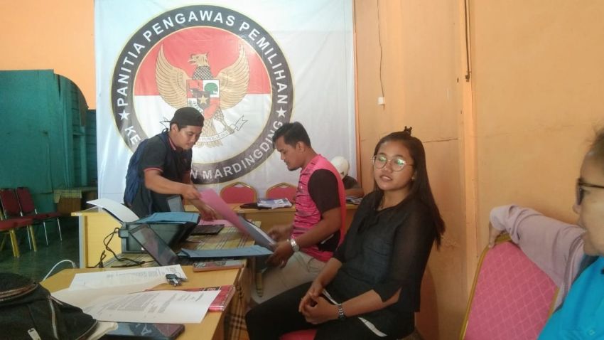 Panwaslu Mardingding Rekrut 38 PTPS di Pilkada Serentak