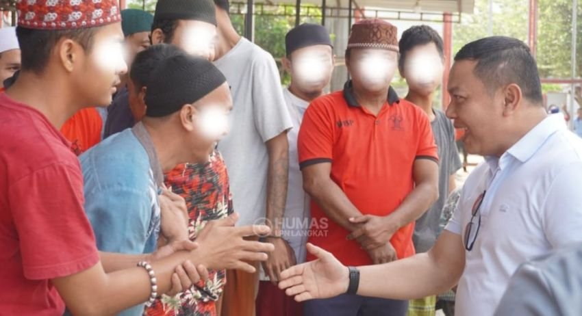 Kepala Lapas Langkat Beri Arahan kepada WBP