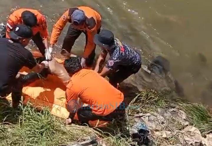 Mayat Kakek Tak Dikenal Ditemukan di Sungai "Titi Kembar" Binjai