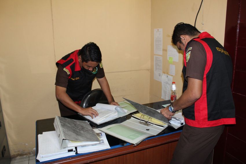 Kejari Tebingtinggi Geledah Kantor Disporabudpar