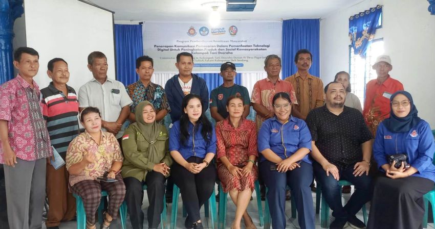 Kelompok Tani di Lubukpakam Dilatih Gunakan Komunikasi Digital Pertanian