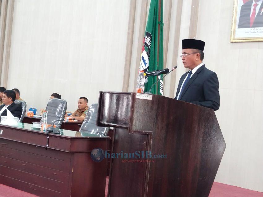 Bupati Tanggapi Pemandangan Umum Fraksi-fraksi DPRD Simalungun