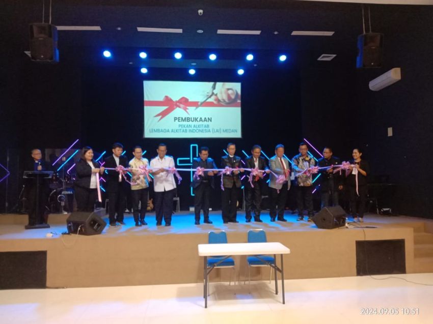 Pekan Alkitab 2024 di GMI Gloria Medan Dibuka dengan Penuh Sukacita
