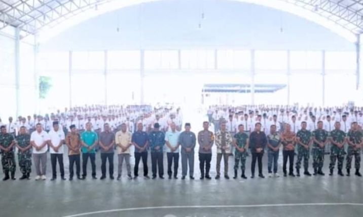 Kodim 0209/LB Gelar Lomba Ketangkasan Baris Berbaris tingkat SLTP-SLTA Perebutkan Piala Dandim