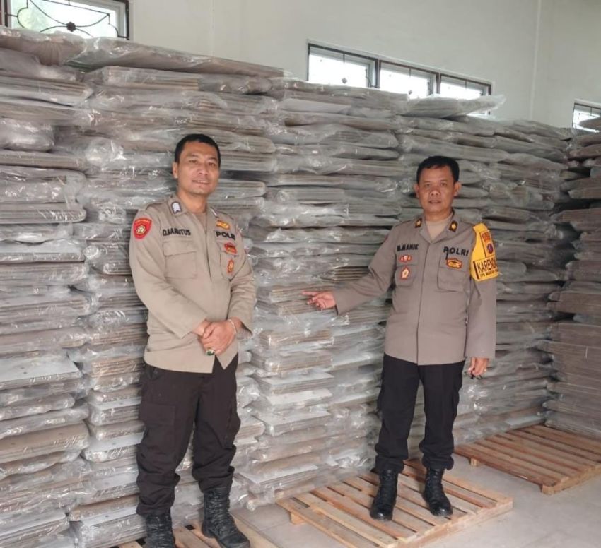 Polres Simalungun Amankan Logistik Pemilukada