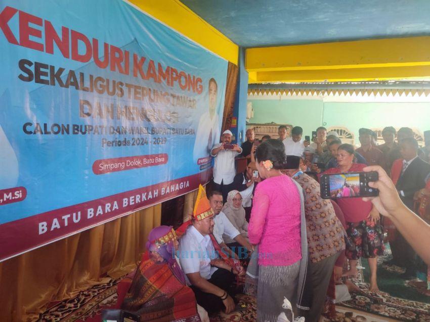 Calon Bupati Batubara Baharuddin Siagian -Syafrizal Diulosi dan Diupah-upah di Simpang Dolok