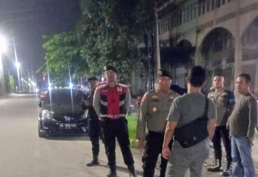Minimalisir Gangguan Kamtibmas, Polres Belawan Gelar Patroli Skala Besar