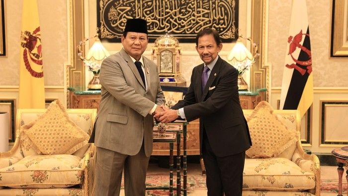 Berkunjung ke Brunei Darussalam, Prabowo Bahas Pengembangan Sistem Pertahanan