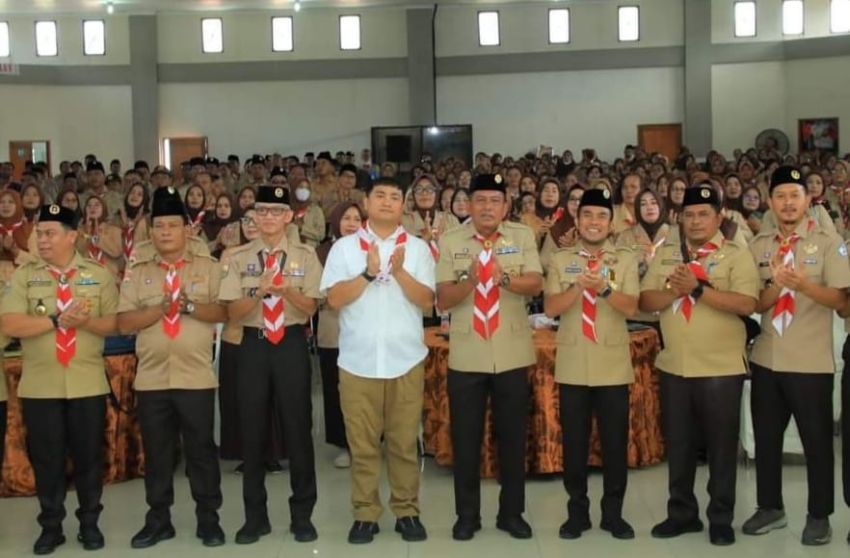 Pramuka Labura Sosialisasikan Pengelolaan Sistem Administrasi Gudep dan Kwaran