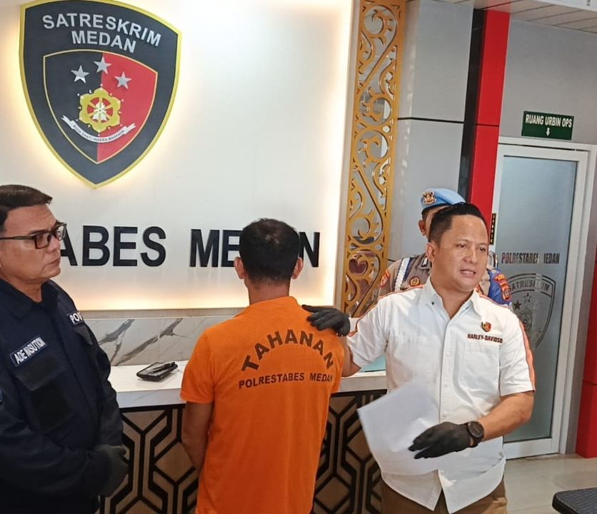Polrestabes Medan Gerebek Rumah Tersangka Pelaku TPPO, Seorang Pelaku Ditangkap