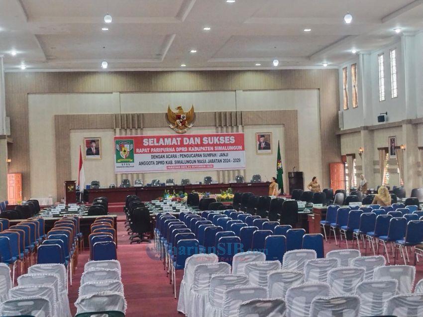 Besok 50 Anggota DPRD Simalungun Periode 2024-2029 Dilantik