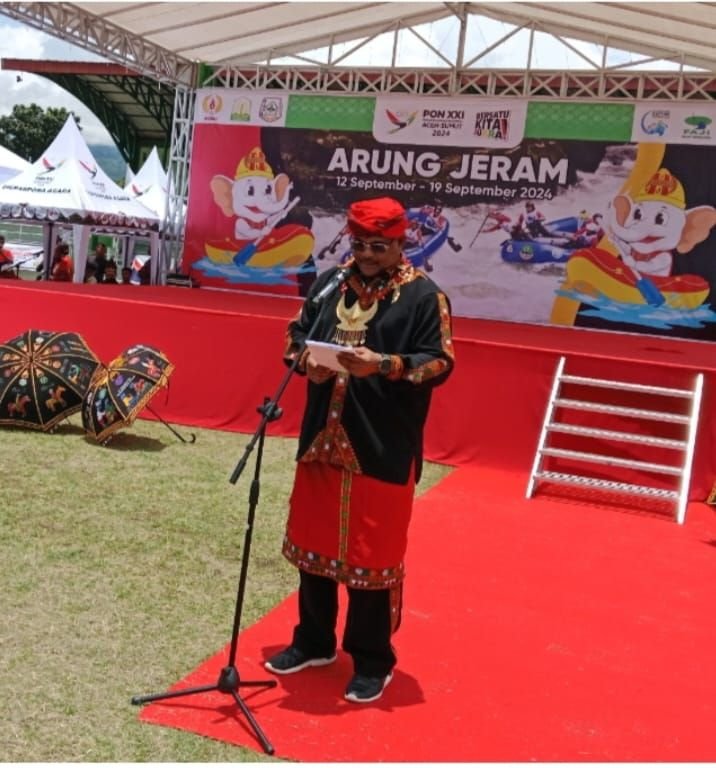 Venue Arung Jeram PON XXI Resmi Dibuka, Pj Gubernur Aceh Ingatkan Atlet Perhitungkan Keselamatan