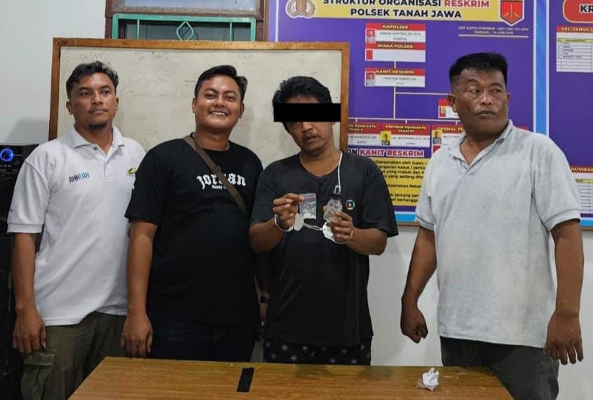 Pengguna Narkoba di Tanah Jawa Diringkus Polisi