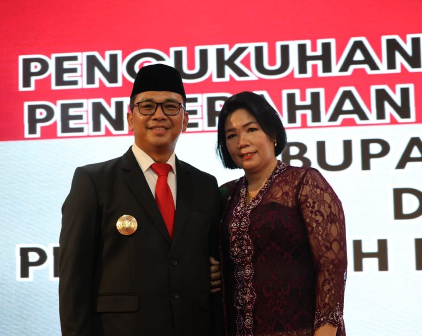 Agustinus Panjaitan Dikukuhkan Sebagai Pjs Bupati Toba