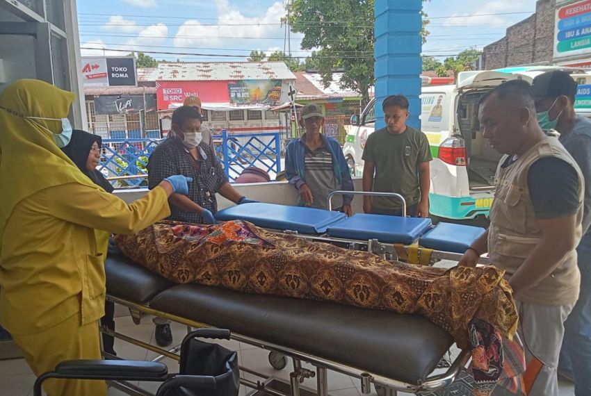 Kena Sabet Egrek, Azka Tewas di Galang