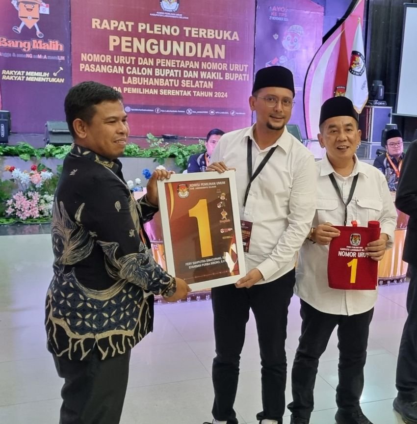 Nomor Urut 1, Fery-Sahdian Yakin Menangi Pilkada Labusel