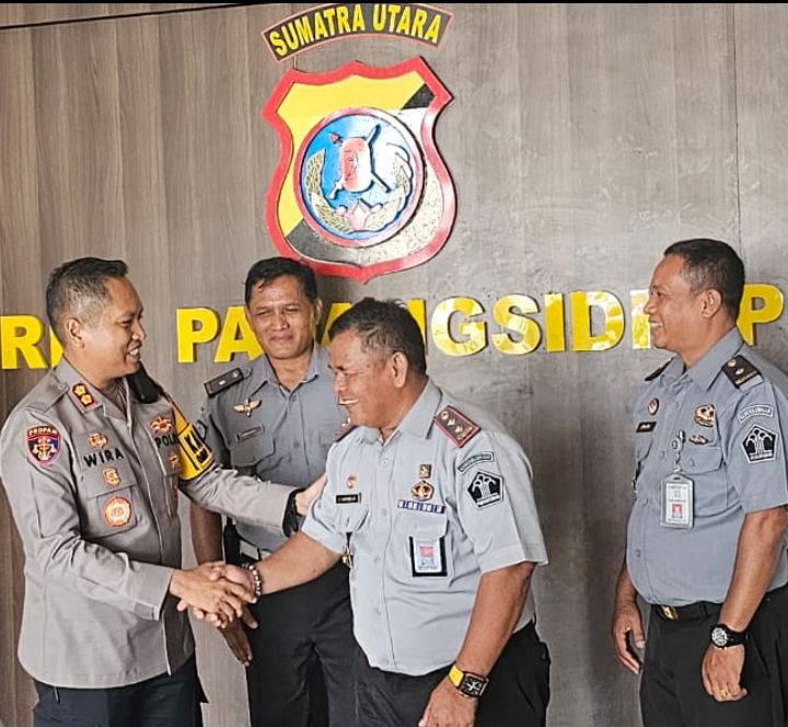 Bangun Sinergitas, Kalapas Padangsidimpuan Kunjungi Polres Kota Padangsidimpuan