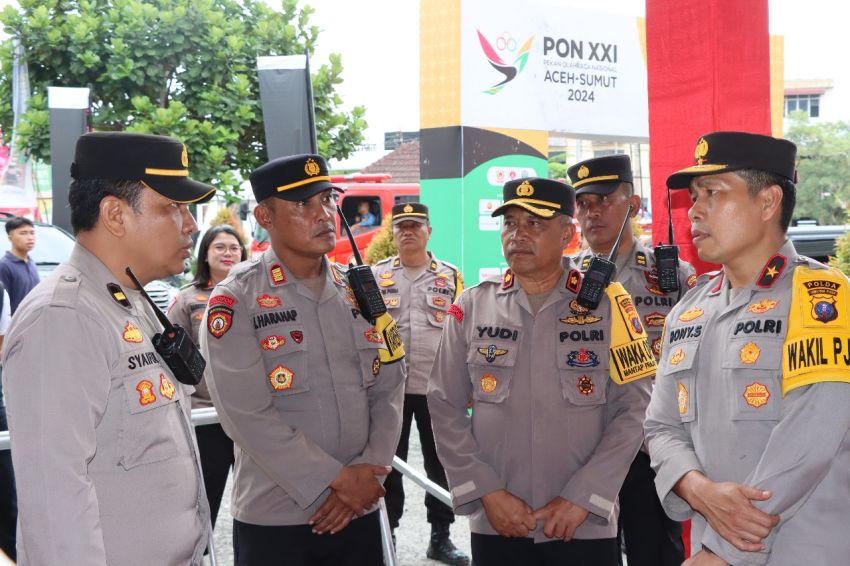 Wakapolda Sumut Tinjau Venue Tinju PON XXI di Pematangsiantar