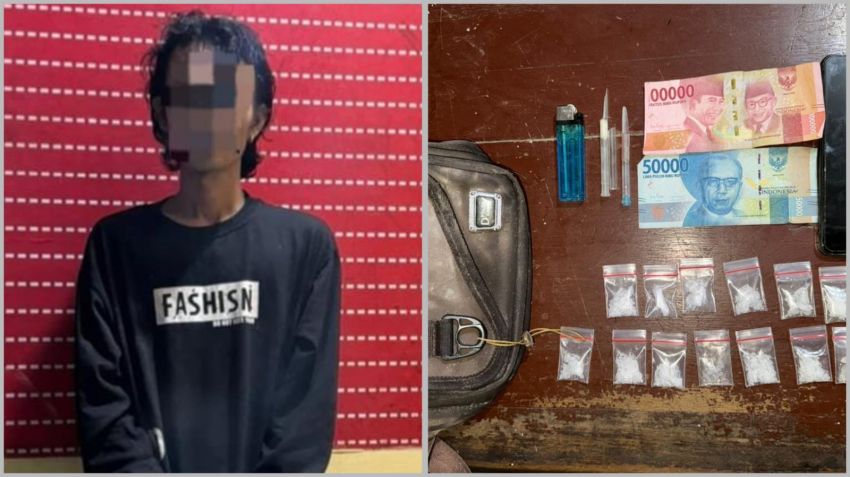 Polsek Firdaus Bekuk Terduga Pengedar Sabu di Kampung Samben Seibamban