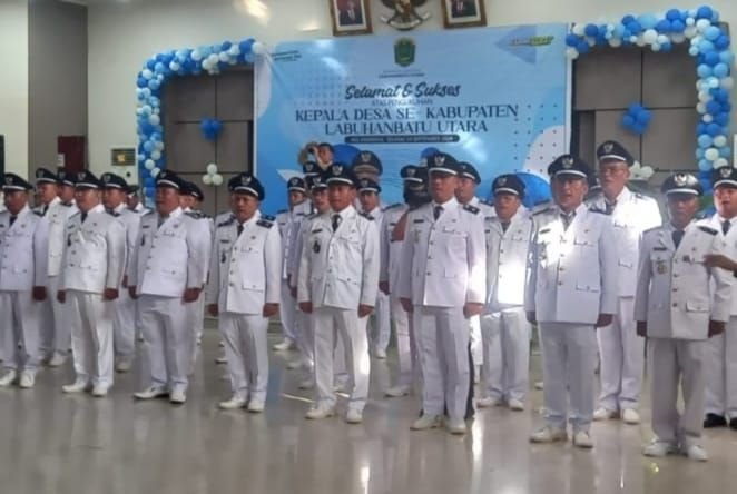 76 Kades Dikukuhkan di Labura