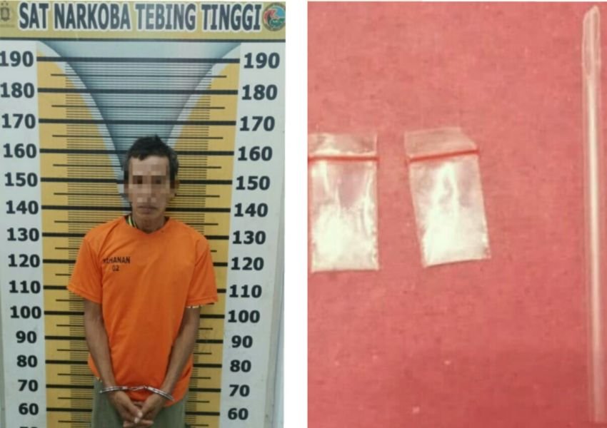 Miliki Sabu, Petani Asal Sergai Diringkus Polres Tebingtinggi