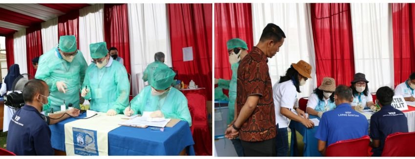 Lapas Kelas IIA Pematangsiantar Bersama Dr’s Koffie Foundation Periksa Kesehatan Gratis WBP