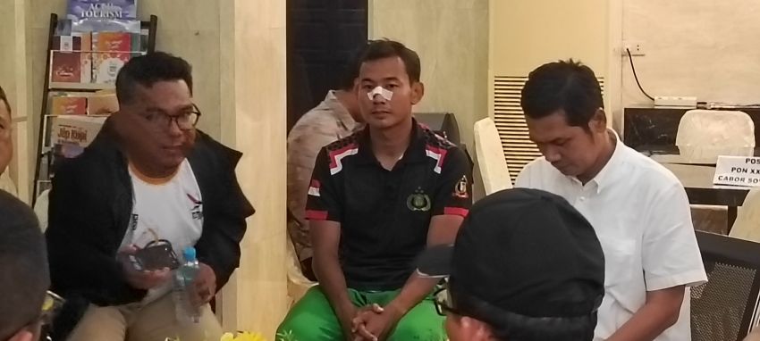 Kapten Tim Sepak Bola Sumut Dikeroyok Kontingen Papua Barat di Banda Aceh