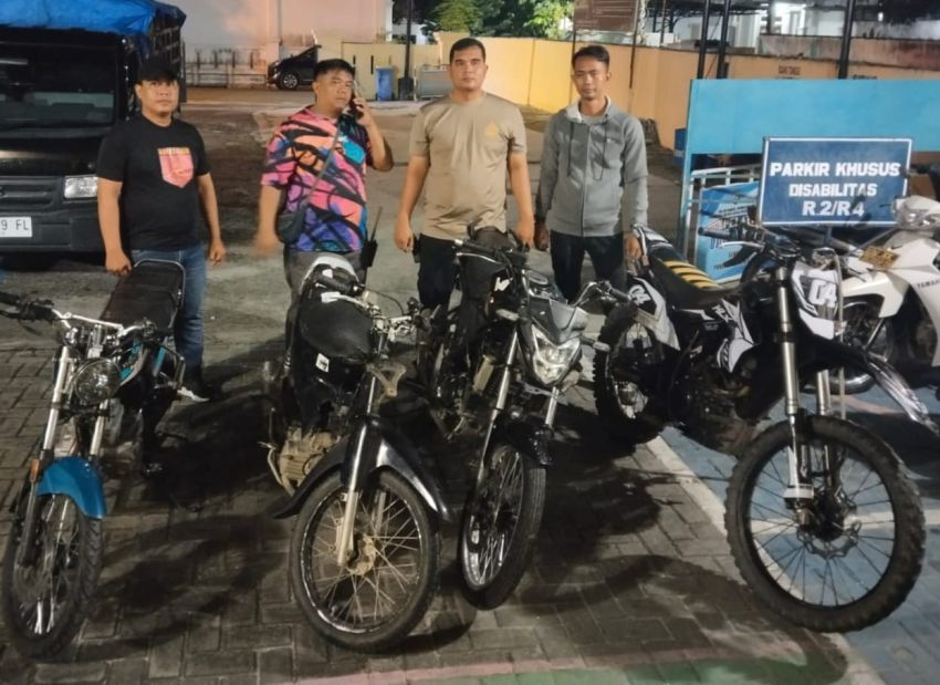 Polres Tebingtinggi Gencar Patroli Pemberantasan Geng Motor dan Balap Liar