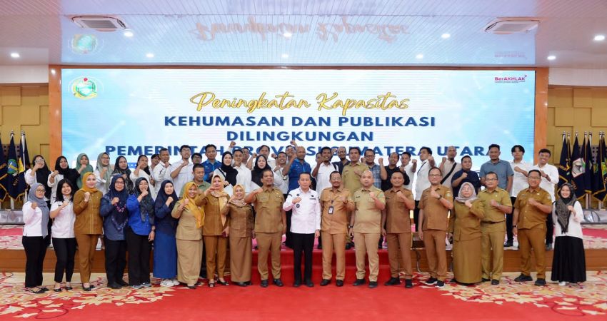 Pj Gubernur A Fatoni Latih Tim Humas Tingkatkan Kapasitas Kehumasan dan Publikasi