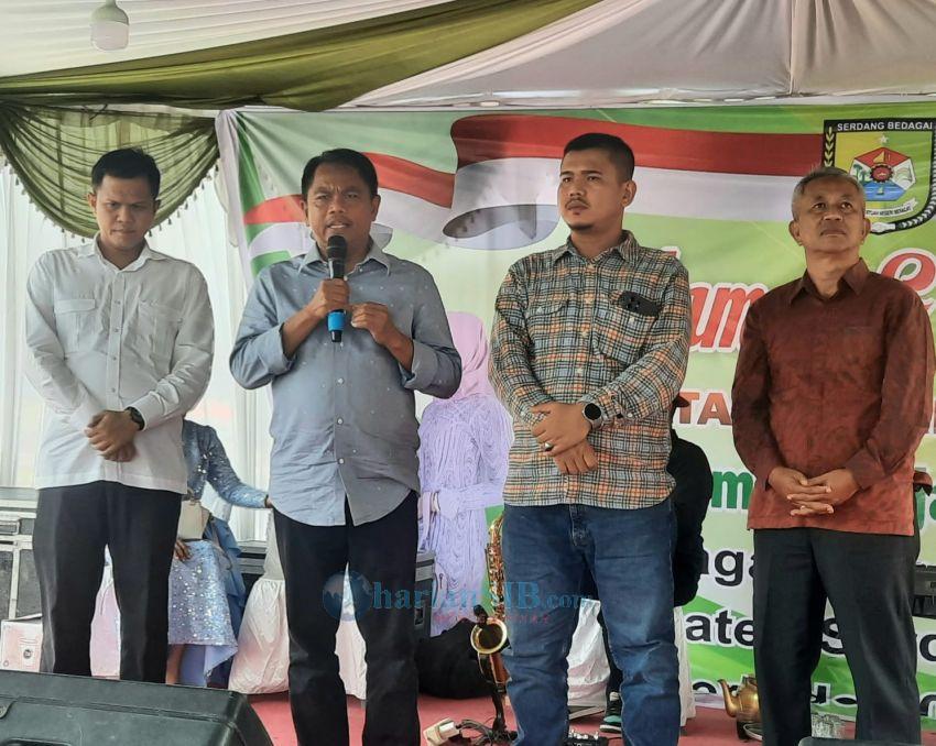 Hadiri Syukuran Anggota DPRD, Pasangan Dambaan Sebut Produktivitas Pertanian di Sergai Meningkat