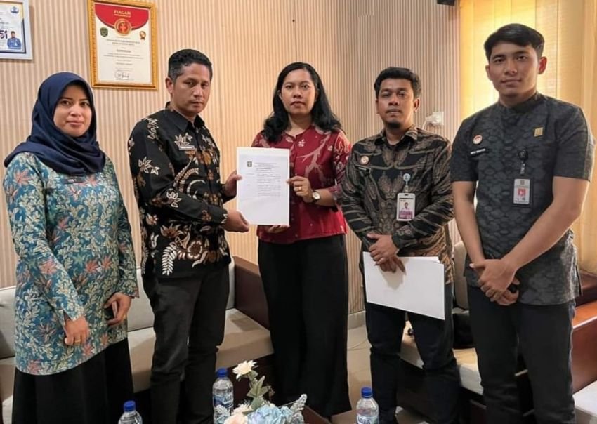 Disdukcapil Labura Terima Kunjungan Imigrasi Tanjungbalai