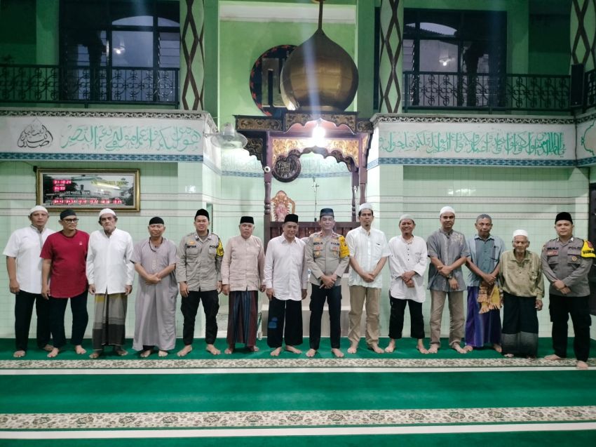 Polres Tanjungbalai Laksanakan Gassuling Damas di Mesjid Nurul Iman