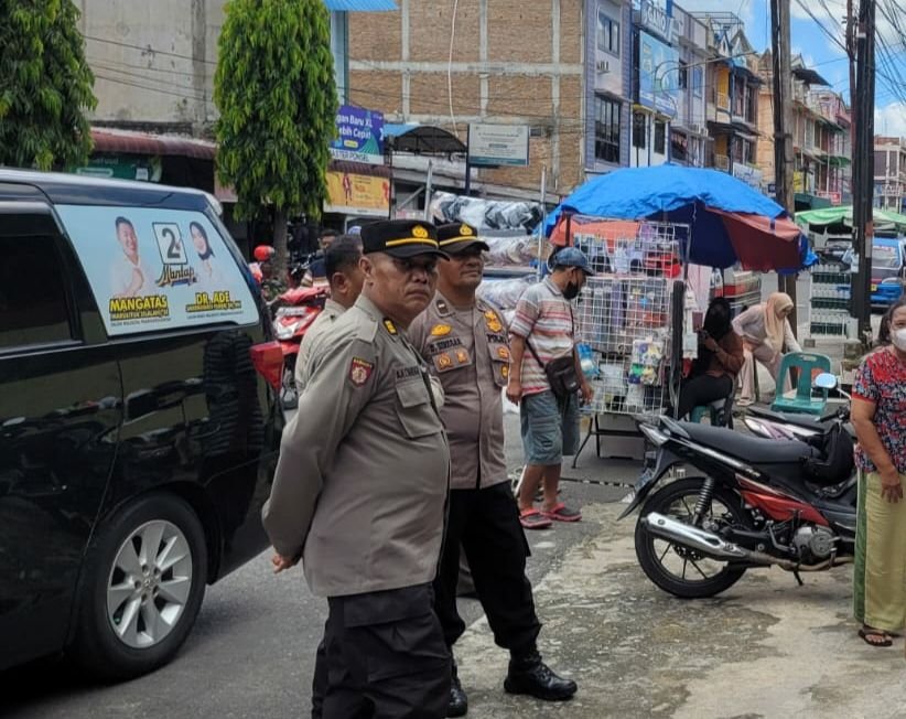 Kampanye Paslon Pilkada, Polres Pematangsiantar Kawal Keamanan