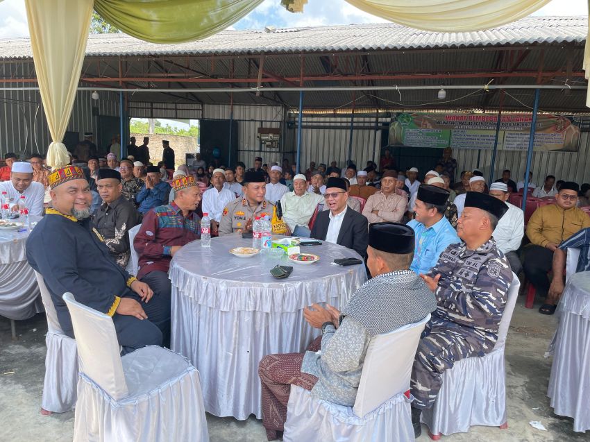 Kapolres Hadiri Peringatan Maulid Nabi Muhammad SAW Yang Digelar Aceh Sepakat Kota Tanjungbalai