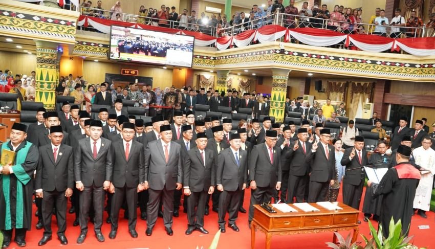 50 Anggota DPRD Deliserdang Periode 2024-2029 Dilantik