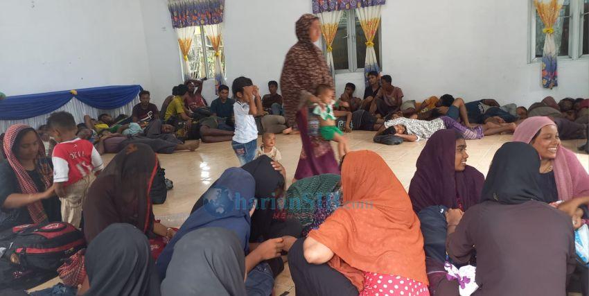 146 Pengungsi Rohingya Terdampar di Pantailabu-Deliserdang
