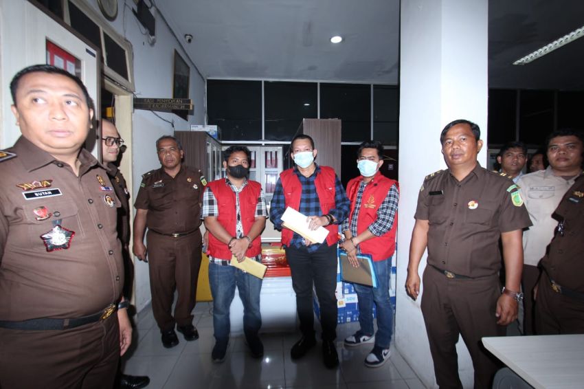 Kejati Sumut Tahan 3 Tersangka Korupsi Penataan Situs Benteng Putri Hijau pada Dinas Kebudayaan Sumut