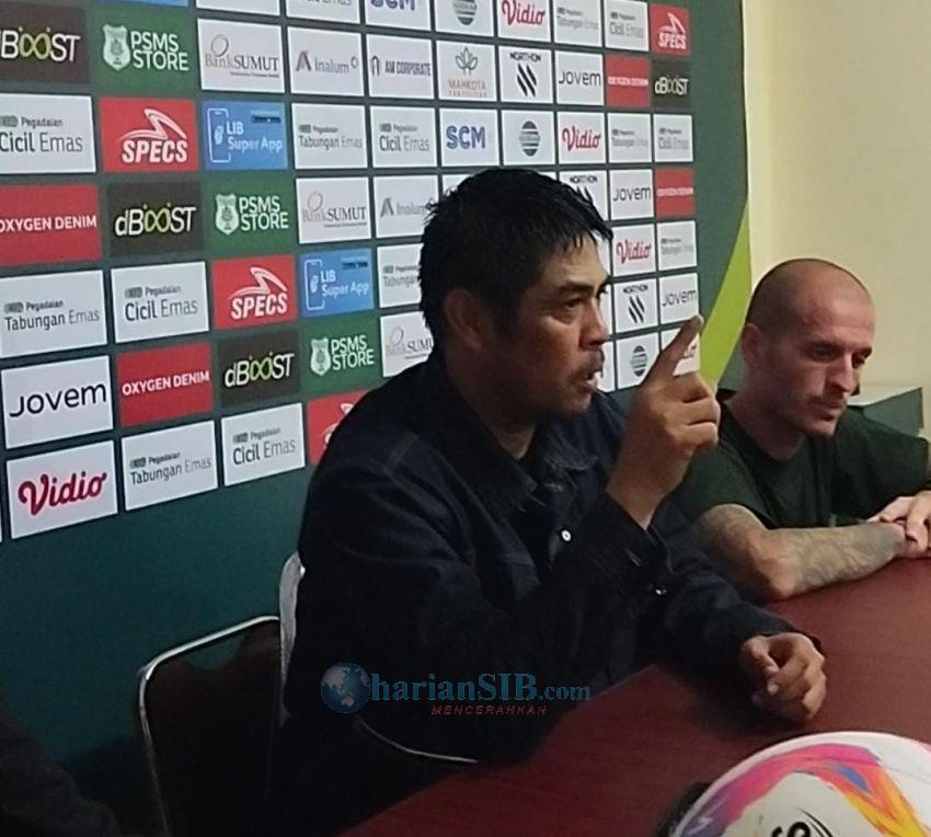 PSMS Diimbangi Bekasi FC, Pelatih Nil Maizar Soroti Kepemimpinan Wasit