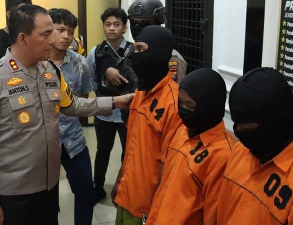 Aniaya Sopir Truk Hingga Tewas, 3 Bandit Jalanan Dibekuk Polisi