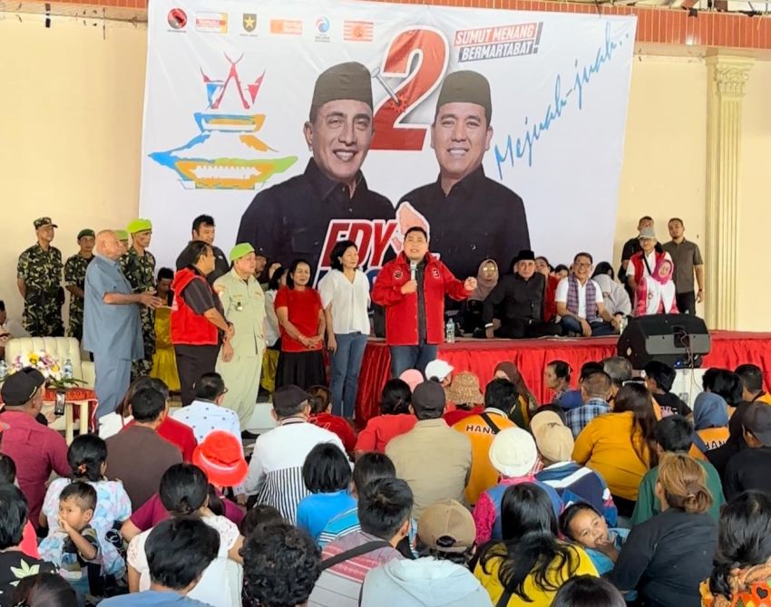 Anggota DPR RI Bob Sitepu Ingatkan Masyarakat Karo Jangan Salah Pilih di Pilgub Sumut 2024